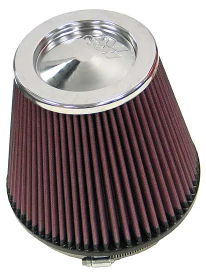RF-1042 – K&N FILTER Air Filter, Red Cotton Gauze Round Tapered 7-1/2 Inch Base Outside Diameter x 5 Inch Top Outside...